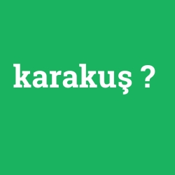 karakuş