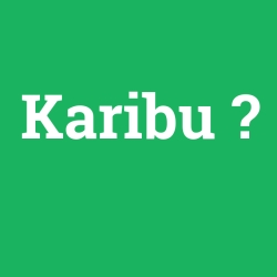 Karibu