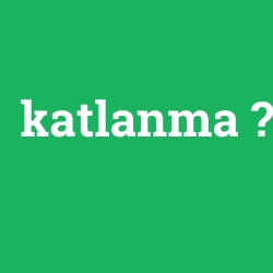 katlanma