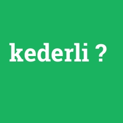 kederli