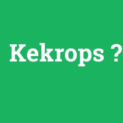 Kekrops
