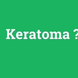 Keratoma foto galeri