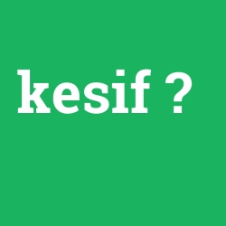kesif
