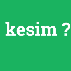 kesim