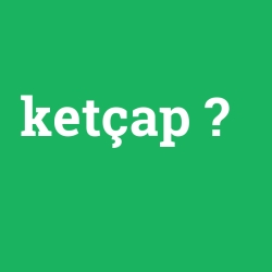 ketçap