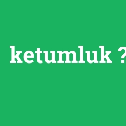 ketumluk
