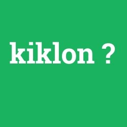 kiklon foto galeri
