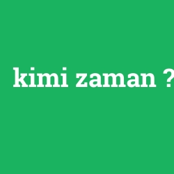 kimi zaman