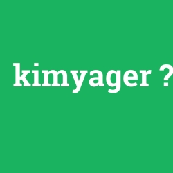kimyager