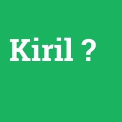 Kiril