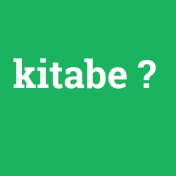 kitabe