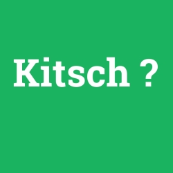 Kitsch