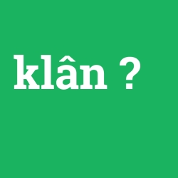 klân