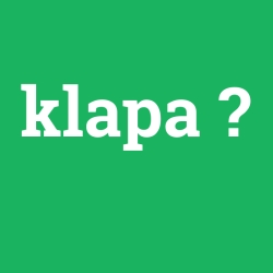 klapa