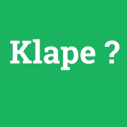 Klape foto galeri