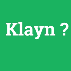 Klayn