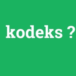 kodeks foto galeri