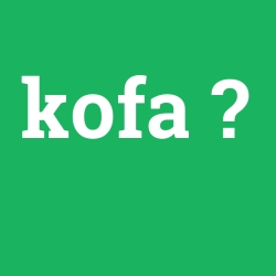 kofa foto galeri