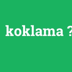 koklama