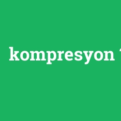 kompresyon foto galeri