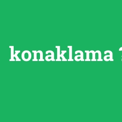 konaklama