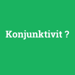 Konjunktivit