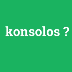 konsolos