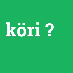 köri