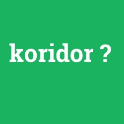 koridor