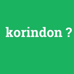 korindon