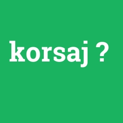 korsaj
