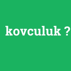 kovculuk