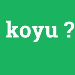 koyu