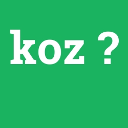 koz foto galeri