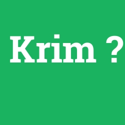 Krim
