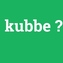 kubbe