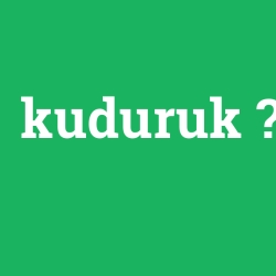 kuduruk