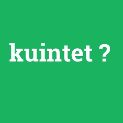 kuintet