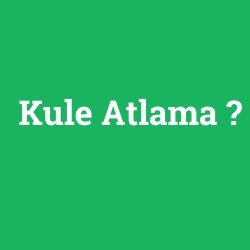 Kule Atlama