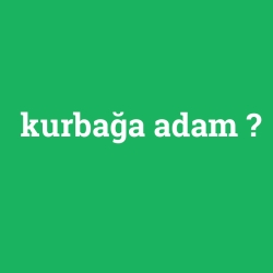 kurbağa adam