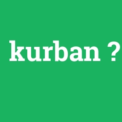 kurban