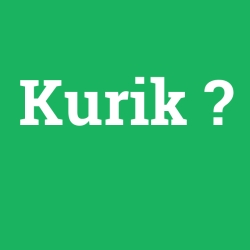 Kurik