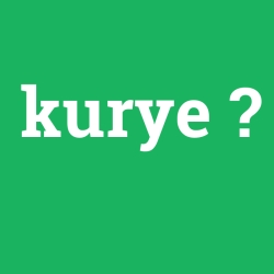 kurye