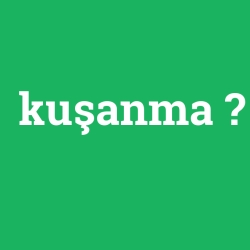 kuşanma