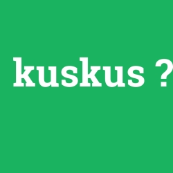 kuskus