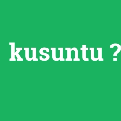 kusuntu