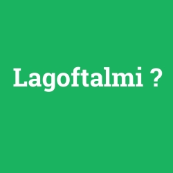 Lagoftalmi