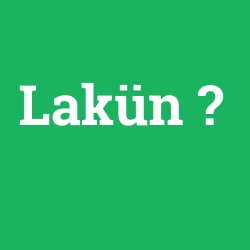 Lakün