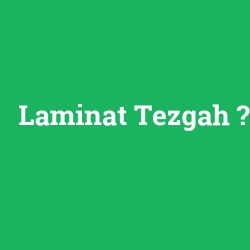 Laminat Tezgah