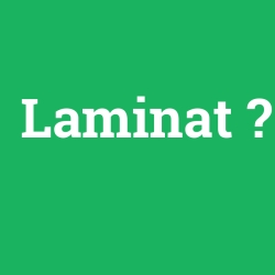 Laminat